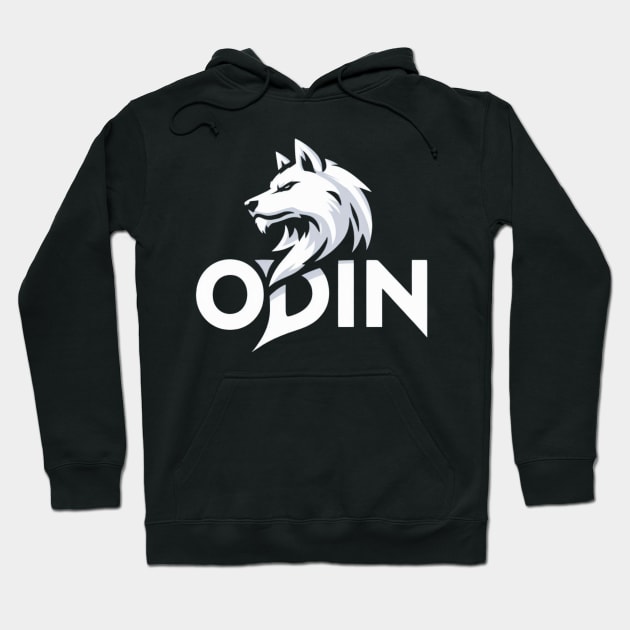 Odin The White Swiss Shepherd Hoodie by Odin - The White Swiss Shepherd 